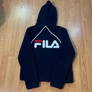 FILA - Navy pullover Sherpa NWOT